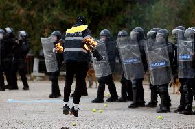 Riot Police Drill - Bucharest