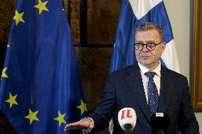 EU Commissioner for Defence and Space Andrius Kubilius visiting Finland