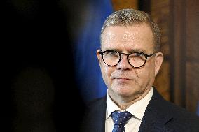 EU Commissioner for Defence and Space Andrius Kubilius visiting Finland