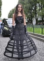 MFW - Mary Leest At Emporio Armani Fashion Show