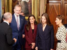 Royals visit the Community of Navarre