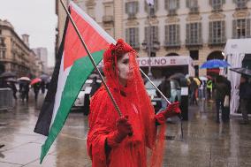 Extinction Rebellion Protest at Motor Show - Turin