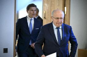 EU Commissioner for Defence and Space Andrius Kubilius visiting Finland