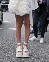 MFW - A Parade of Eccentric Outfits