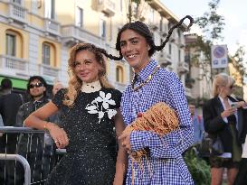 MFW - A Parade of Eccentric Outfits