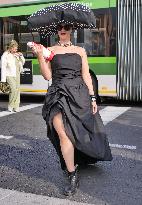 MFW - A Parade of Eccentric Outfits