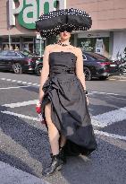 MFW - A Parade of Eccentric Outfits