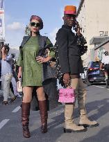 MFW - A Parade of Eccentric Outfits