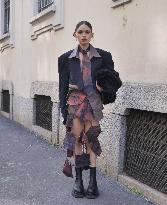 MFW - A Parade of Eccentric Outfits