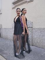 MFW - A Parade of Eccentric Outfits