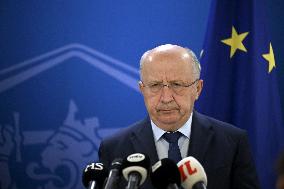 EU Commissioner for Defence and Space Andrius Kubilius visiting Finland