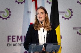 Belgian Minister of Agriculture at the Global Women in AgriTech Summit - Antoing AJ