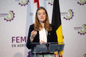 Belgian Minister of Agriculture at the Global Women in AgriTech Summit - Antoing AJ
