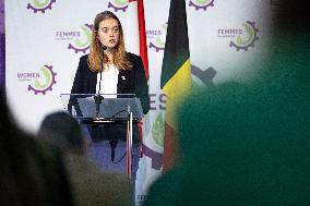 Belgian Minister of Agriculture at the Global Women in AgriTech Summit - Antoing AJ