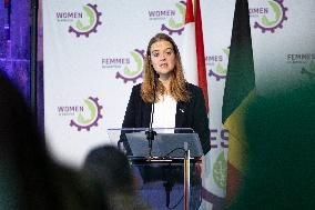 Belgian Minister of Agriculture at the Global Women in AgriTech Summit - Antoing AJ