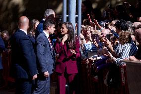 Royals Visit The Community Of Navarre