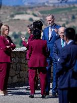 Royals Visit The Community Of Navarre