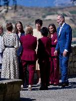 Royals Visit The Community Of Navarre