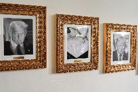 Donald Trump and granddaughter Kai leaves White House - Washington