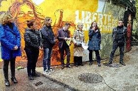 New Mural Created by The Artist RNST - Paris