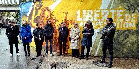 New Mural Created by The Artist RNST - Paris