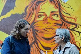 New Mural Created by The Artist RNST - Paris