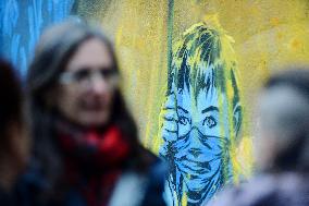 New Mural Created by The Artist RNST - Paris