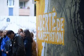 New Mural Created by The Artist RNST - Paris