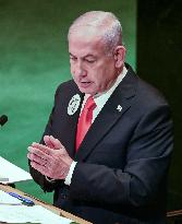 PM Netanyahu Addresses the United Nations General Assembly