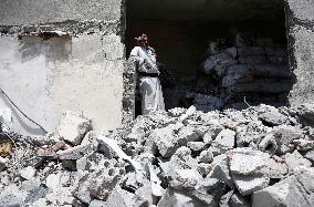 Aftermath of Israeli Strikes - Yemen