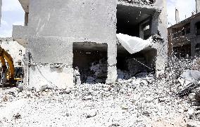 Aftermath of Israeli Strikes - Yemen
