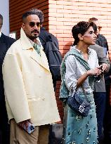 MFW Fendi Arrivals MP