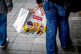 Labubu Dolls Sale At Pop Mart - Rotterdam