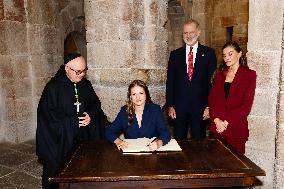 Spansih Royals Visit Navarra - Day 1