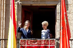 Spansih Royals Visit Navarra - Day 1