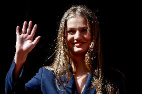 Spansih Royals Visit Navarra - Day 1