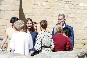 Spansih Royals Visit Navarra - Day 1