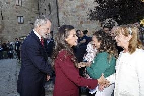 Spansih Royals Visit Navarra - Day 1