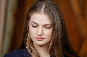 Spansih Royals Visit Navarra - Day 1