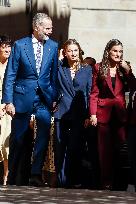 Spansih Royals Visit Navarra - Day 1