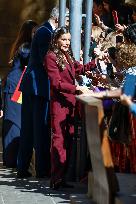 Spansih Royals Visit Navarra - Day 1