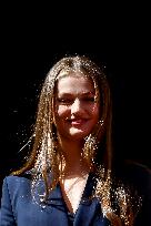 Spansih Royals Visit Navarra - Day 1