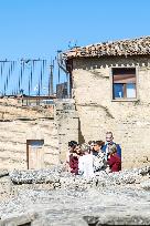 Spansih Royals Visit Navarra - Day 1