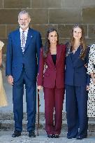 Spansih Royals Visit Navarra - Day 1