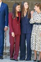 Spansih Royals Visit Navarra - Day 1