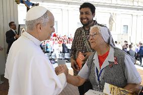 Pope Leo XIV Holds A Special Jubilee Audience For Cathechists - Vatican