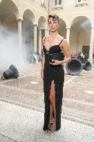 MFW - Guests At Blumarine Fashion Show