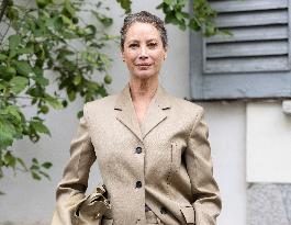 MFW Ferragamo Arrivals MP