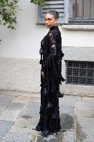 MFW Ferragamo Arrivals MP