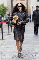 MFW Ferragamo Arrivals MP